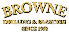 Browne Drilling & Blasting Logo