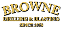 Browne Drilling & Blasting Logo